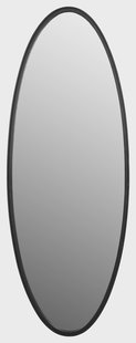 ZILT Ovale Spiegel 'Larrys' 160 x 60cm, kleur Zwart