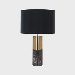 Richmond Tafellamp 'Nyo' Marmer en metaal, kleur Zwart