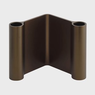 Muuto Pair kandelaars 11 cm Brown