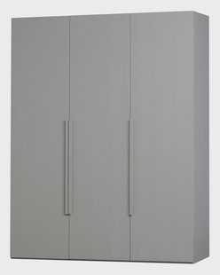 WOOOD Kledingkast 'Rens' 3-deurs, kleur Pebble Grey