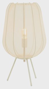 Light & Living Tafellamp 'Plumeria' 60cm hoog, kleur Zand