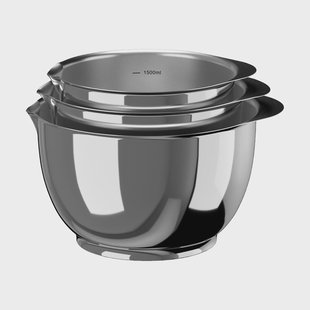 Rosti Margrethe schaalset 3 delig Roestvrij staal