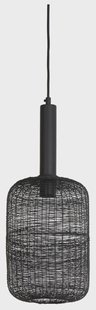 Light & Living Hanglamp 'Lekang' 55cm hoog, kleur Mat Zwart