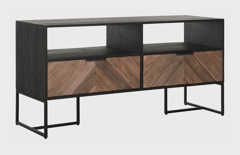DTP Home TV-meubel 'Criss Cross' Hout en staal, 120cm