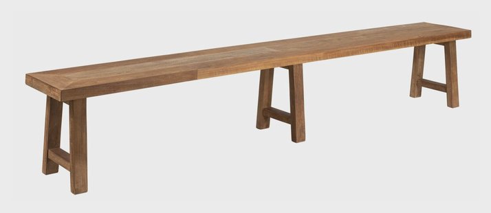 DTP Home Eetkamerbank 'Monastery' Teakhout, 220cm