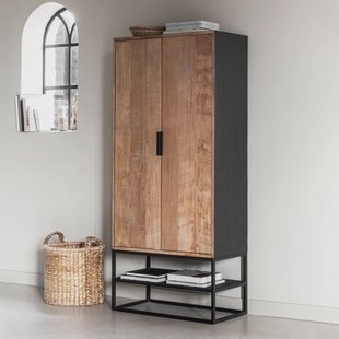 DTP Home Opbergkast 'Cosmo' Teakhout, 180 x 80cm