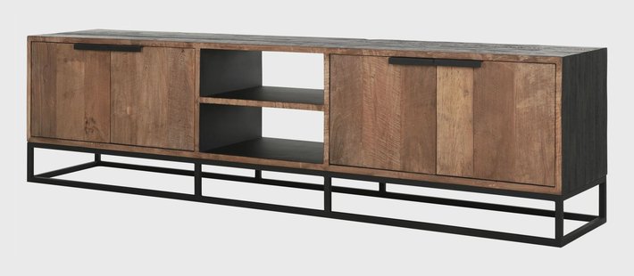 DTP Home TV-meubel 'Cosmo' Teakhout, 205cm