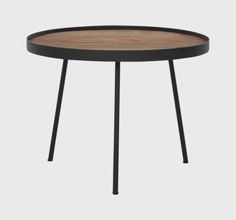 DTP Home Salontafel 'Saturnus' Teakhout, 50cm, kleur Naturel