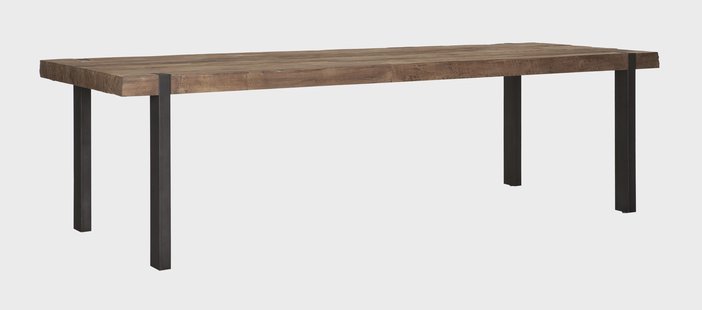 DTP Home Eettafel 'Beam' Teakhout, 275 x 100cm, kleur Naturel