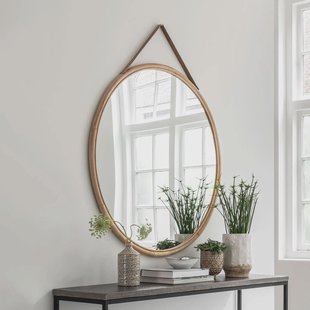 MUST Living Spiegel 'San Jose' Rotan, 100cm