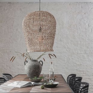 MUST Living Hanglamp 'Formentera' Bananenblad