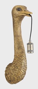 Light & Living Wandlamp 'Ostrich', 57.5cm, kleur Antiek Brons