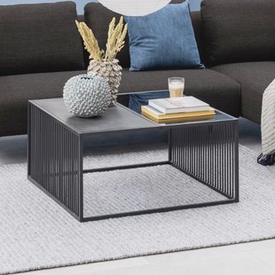 Bendt Salontafel 'Esme' Marmerlook, 80 x 80cm