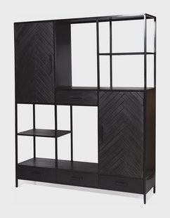 Livingfurn Opbergkast 'York' Mangohout, 200 x 160cm