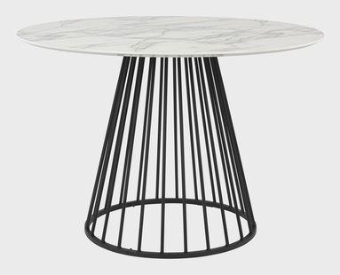 ZILT Ronde Eettafel 'Jalil' Marmerlook, 104cm