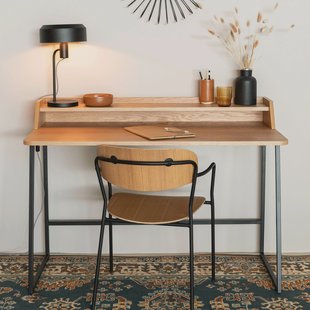 ZILT Bureau 'Kamo' Eikenhout, kleur Naturel