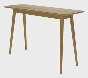 ZILT Sidetable 'Hany' Eikenhout Visgraat, 120cm, kleur Naturel