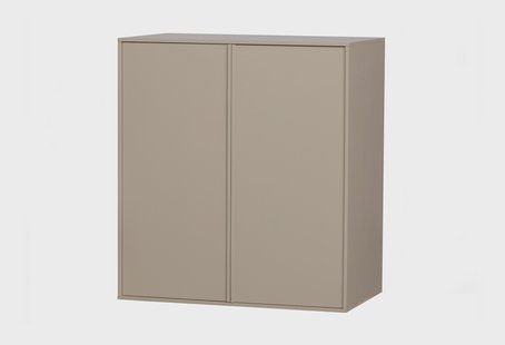 vtwonen Opbergkast 'Daily Closet' Double, 110 x 100cm, kleur Dakargrau