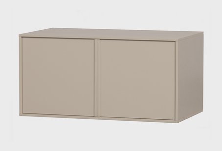 vtwonen Opbergkast 'Daily Closet' Double, 50 x 100cm, kleur Dakargrau