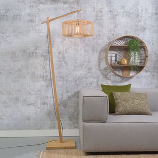 GOOD&MOJO Vloerlamp 'Bromo' Small, Bamboe, kleur Naturel