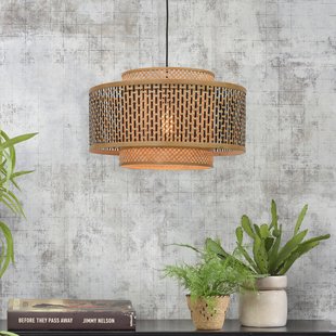 GOOD&MOJO Hanglamp 'Bhutan' Large, Bamboe, kleur Naturel