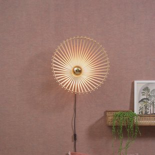 GOOD&MOJO Wandlamp 'Bromo' Small, Bamboe, kleur Naturel