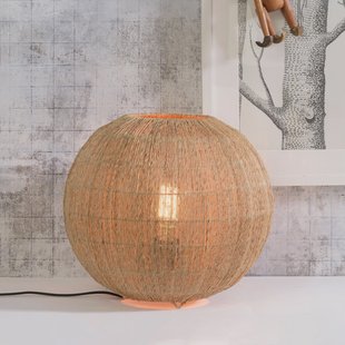 GOOD&MOJO Tafellamp 'Iguazu' Large, Jute, kleur Naturel