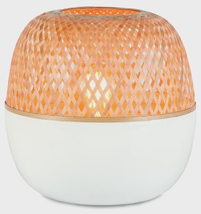 Good&Mojo Tafellamp 'Mekong' Bamboe, 30cm