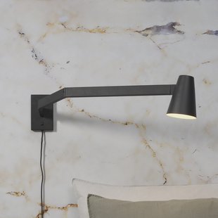 its about RoMi Wandlamp 'Biarritz' Verstelbaar, kleur Zwart
