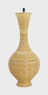 Light & Living Vloerlamp 'Bupak' Rotan, 145cm, kleur Naturel (excl. kap)