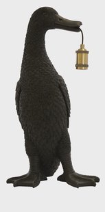 Light & Living Tafellamp 'Duck' kleur Zwart