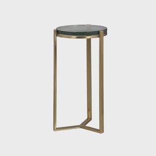 Richmond Ronde Bijzettafel 'Aubrey' 29cm, kleur Goud