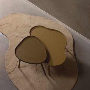 WOOOD Organisch Vloerkleed 'Alya' 170 x 240cm, kleur Milk