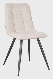 LABEL51 Eetkamerstoel 'Jelt' Bouclé, kleur Naturel