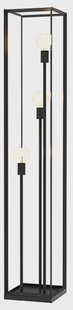 LABEL51 Vloerlamp 'Tetto' 3-lamps, kleur Zwart