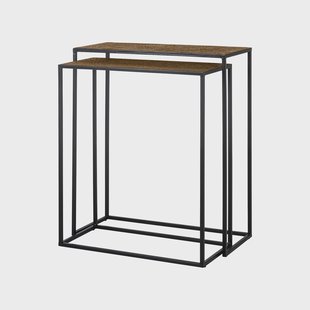 Richmond Sidetable 'Bristol' Metaal, Set van 2 stuks