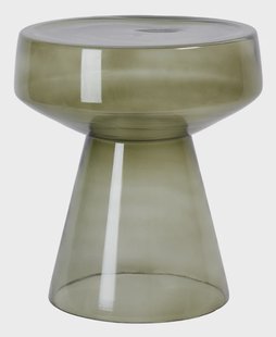 Light & Living Ronde Bijzettafel 'Dakwa' 37cm, kleur Grijs/Groen