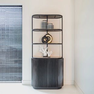 Richmond Wandkast 'Hampton' Travertin, 199 x 91 cm