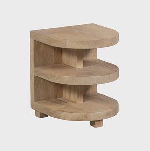 WOOOD Bijzettafel 'Darren' Mangohout, 36cm, kleur Naturel