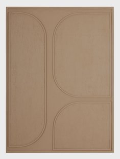 MUST Living Wanddecoratie 'Lorcan' Schors, 102 x 76cm, kleur Bruin