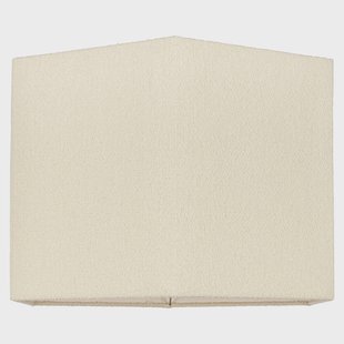 Richmond Lampenkap 'Soho' Bouclé, 48 x 55cm, kleur Wit