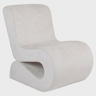 Richmond Fauteuil 'Frankie' Chenille, kleur Crème