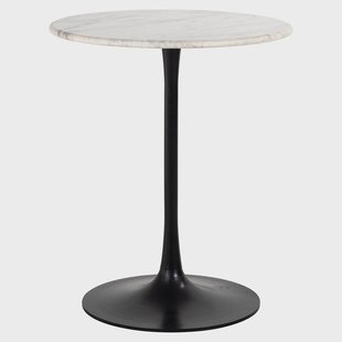 Richmond Ronde Bistrotafel 'Carlten' Marmer, 65cm, kleur Wit