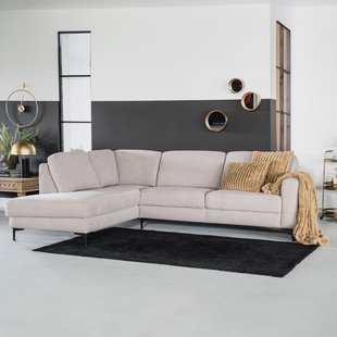 Sevn Hoekbank 'Felice' links, kleur khaki