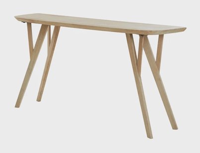 Light & Living Sidetable 'Quenza' Mangohout, 160cm, kleur Naturel
