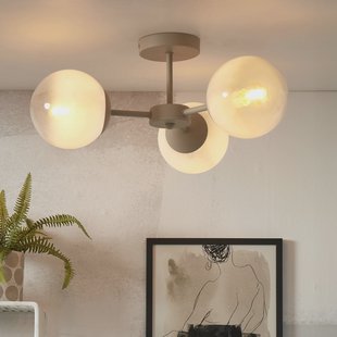 its about RoMi Plafondlamp 'Aspen' 3-lamps, kleur Wit
