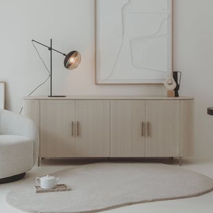 Tower Living Dressoir 'Corbetta' Minerale cement finish, 210cm