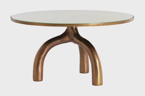 Light & Living Ronde Salontafel 'Mello' Ø76cm, kleur Brons