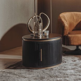 Tower Living Ronde Salontafel 'Rivello' Mangohout, 60cm