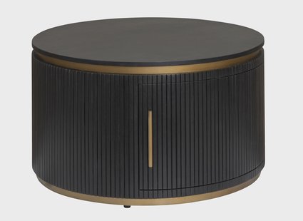 Tower Living Ronde Salontafel 'Rivello' Mangohout, 80cm